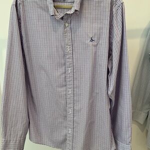 CHARLES TYRWHITT Men's Checkered Shirt - Black and White